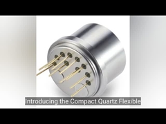 Accéléromètre à flexure en quartz de 60 g, thermomètre à cristal de quartz pour forage pétrolier