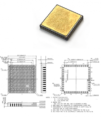 Capteur de vitesse angulaire à puce MEMS gyroscope avec une portée de mesure de 0,05 degré/h, un biais de 400 degrés/s et une sortie numérique SPI
